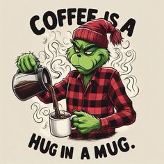 Grinch And Coffee, Girl Grinch, Grinch Coffee, Coffee Christmas, Mug Png