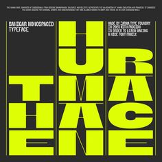 a poster with the words urban trance in neon green and black on a dark background