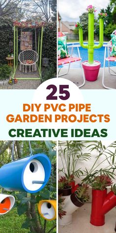 25 diy p vg pipe garden projects that are creative and easy to make