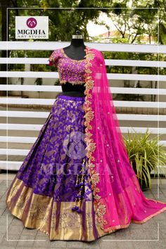 Patu Lehangas, Indian Bridal Sarees, Lehnga Dress, Dresses Design