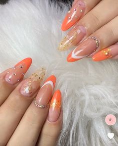 Fall Acrylic Nails, Baby Boomer, Pretty Acrylic Nails, Short Acrylic Nails, Stiletto Nails, Nude Nails, Nail Manicure, False Nails, Nail Designer