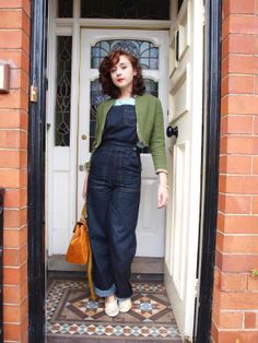 Vintage Outfits 50s, Vintage Overalls, Vintage Trousers, Vintage Inspired Fashion, 40s Fashion, Vintage Inspired Outfits, Rockabilly Fashion, 1940s Fashion, 2014 Fashion