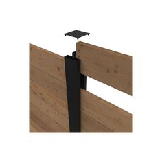 Kit includes: line post with cap, support foot, trim ring, spacers, mounting plates and hardware. For use with coordinating Alloy Mixed Material Fencing channel kits. Easily accommodates wood or vinyl infills (sold separately). Coordinating corner (model # 73050305) and end (model # 73050305) posts also available. Included spacers can be used to create semi-privacy panel if desired. Simple installation with included support foot. Durable aluminum resists rust, fade, corrosion and discoloration. Aluminum Privacy Fence, Metal Fencing, Privacy Panels, Metal Fence, Privacy Fence, Fence Post, Fencing, Fence, Matte Black