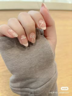 Korean Nail Designs, Nails Blue And White, Blue And White Nails, Korean Nail, Korean Nail Art, Spring Nail Designs, Nautical Looks