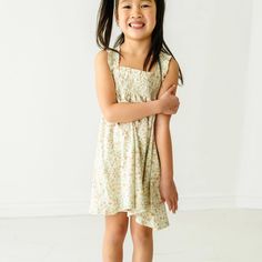 Max up your little one's summer style with this sundress! Our soft cotton flutters to above knee length with a smocked empire bodice for a dainty look. Comfort meets elegance—dress up or down and get ready to make memories! Let's have some fun, y'all! Smocked Baby Girl Dresses, Elegance Dress, Girls Smocked Dresses, Sundress Summer, Girls Smock, Summer Attire, Knitted Baby Blankets, Make Memories, Floral Sundress