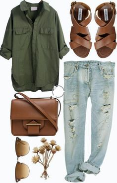 Comfortable Jeans Outfit, Comfy Jeans Outfit, Comfy Jeans, Outfit Jeans, Spring Fashion Outfits, Green Style, Green Shirt