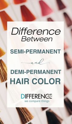 Would you rather choose a “permanenthair color that stays on longer or something that will wash off in a few daysDepending on your preferencesthere are two ways to go if you are pondering giving yourself a new look with a new hair colorFind out more at www.difference.gurulife hacks Non Permanent Hair Dye, Best Temporary Hair Color, Wash Out Hair Dye, Demi Hair Color, Non Permanent Hair Color, Dark Hair Dye, Hair Dye Brands, How To Darken Hair, Best Hair Dye