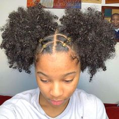 Natural Braid Styles, Puff Hairstyle, Afro Puff Hairstyles, Kids Natural Hair, Natural Hair Puff, Kids Short Hair Styles, Old Hairstyles