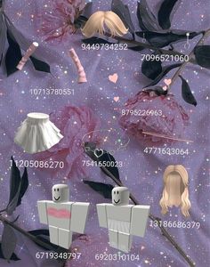 an image of some sort of fabric with flowers and people in it on the purple background