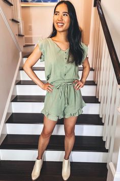 Gauze Shorts | Sophie & Trey Trendy Comfortable Spring Bottoms, Cute Trendy Dresses, Cargo Jacket, Online Clothing Boutiques, Dress Store, Spring Wardrobe, Spring Looks, Clothing Boutique, Trendy Dresses