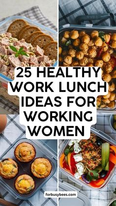 healthy work lunch ideas for working women