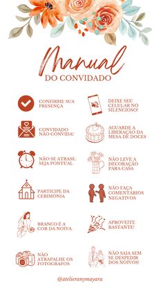 Na compra de qualquer pacote o Manual do Convidado personalizado com a identidade visual do casamento vai de BRINDE 🎉🥰 Wedding Background Decoration, Dream Wedding Decorations, Wedding Types, Wedding Info, Wedding Beach Ceremony, Wedding Order, Dear Future Husband, Burlap Wedding, Wedding Background