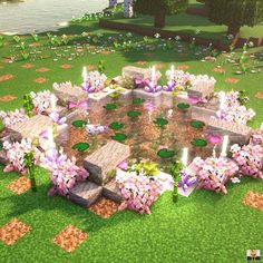 Minecraft Garden, Minecraft Banner Designs, Minecraft Castle, Cool Minecraft Creations, Cute Minecraft Houses, Minecraft City