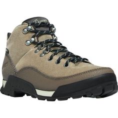 For those dawn-to-dusk treks that take us through wet valleys and across rocky ridgelines, we lace into Danner's Panorama Mid Hiking Boot. The waterproof lining wicks away moisture and blocks out rain and rivulets, keeping our feet dry from start to finish. Meanwhile, the multi-directional lugs secure our footing through all the ups and downs. Boots For Ladies, Mid Boots, Hiking Boots Women, Waterproof Hiking Boots, Hiking Boot, Lady Grey, Hiking Women, The Trail, Boot Shoes Women