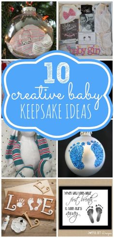 the top ten creative baby keepsake ideas