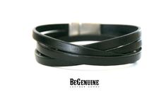 "Black Double Wrap Leather bracelet made of high quality supple European Leather. Each leather strap is about 0,02in (5mm). Silver color magnetic clasp is very strong and easy to use, it's made of European alloy and is hypoallergenic. ❤Shipping time to US / Canada / UK 5-10 business days. ❤Comes in Gift Packaging. You can add ❤PERSONALIZED❤ message on the inside or outside of the bracelet: https://www.etsy.com/listing/518115891/custom-engraving Double wrap black leather bracelet is a perfect uni Black Leather Strap Cuff Bracelet As Gift, Black Band Cuff Bracelet As A Gift, Black Band Cuff Bracelet For Gifts, Leather Wrap Bracelets, Cord Wrap, Black Leather Bracelet, Bracelet Simple, Wrap Bracelets, Pinterest Photos