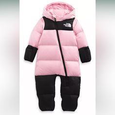 Absolutely Gorgeous Light And Comfortable The North Face Infant Girl 1996 Nuptse One Piece.Size 3-6 Month..Brand New.Pets, Smoke Free.It’s Looks Exactly Like You See On The Picture The North Face 1996 Retro Nuptse, The North Face 1996, North Face 1996, Baby Snowsuit, Kids Line, North Face Girls, Leg Cuffs, Black North Face, Baby One Piece