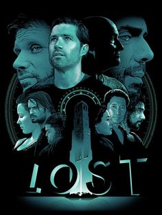 the lost movie poster with many people