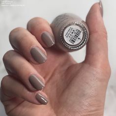 Taupe Nail Polish Swatches — Lots of Lacquer Taupe Nail Color, Taupe Nail Polish, Autumn Nail Ideas, Taupe Nails, Beige Shades, Grey Nail Polish, Chic Manicure, Nail Polish Swatches