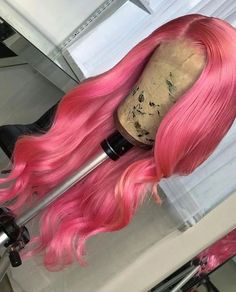 Colorful Wig, Catty Noir, Hair Twist, Human Wigs, Twist Styles, Barbie Hair, Pink Wig, Pretty Hair Color, Hair Laid