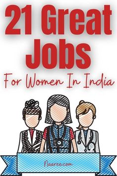 the cover of 21 great jobs for women in india