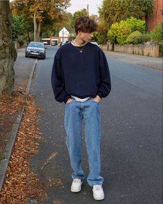 Baggy Jeans Outfit, Carpet Outfits, Boyfriend Outfit, Blue Jean Outfits, Aesthetic Outfits Men