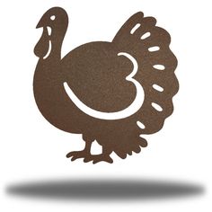 a turkey cut out on a white background