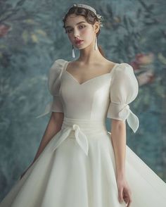 Filipiniana Dress, Gaun Fashion, Fancy Wedding Dresses, Elegant Dresses Classy, Sleeves Designs For Dresses, Korean Fashion Dress, Fairytale Dress, Stylish Dress Book