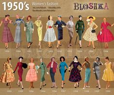 1950 Women, Áo Blu, 1950s Fashion Women, Fashion 1950, 50s Outfits, 1950’s Fashion, Fashion 50s