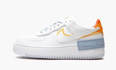 W AF1 SHADOW DC2199 100 Womens Air Force 1, Painted Nikes, Nike Air Force 1 Custom, Air Force Shoes, Nike Air Force 1 Shadow, Air Force 1 Shadow, Air Force 1 Custom, Womens Air Jordans, Cute Nike Shoes