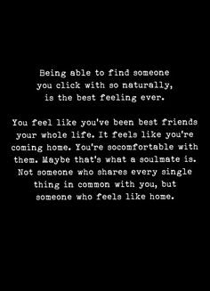 a black and white photo with the words being able to find someone