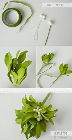 step by step instructions on how to make fake flowers