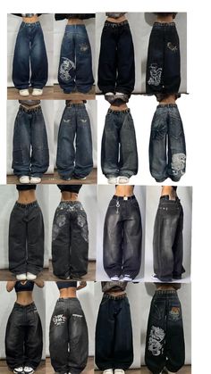 Really Baggy Pants Outfit, Grunge Pants, Pantalon Baggy, Street Style Outfits Casual, Baggy Outfit Ideas, Cool Outfit Ideas, Cool Outfit, Sims4 Clothes, Outfit Inspo Casual