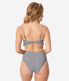 Fancy a poolside picnic, darling? These sultry bikini bottoms feature a fabulous black and white gingham pattern throughout the high waist cut. Fully mesh lined for all day frolic!Top Sold Separately.Available in sizes S-XL while supplies last. Gingham Fitted Beach Bottoms, Gingham Beachwear Bottoms For Vacation, Beachwear Gingham Bottoms For Poolside, Gingham Bottoms For Beach Vacation, Gingham Bottoms For Beach Season, Gingham Bottoms For Beach Season Vacation, Summer Gingham Bottoms For Poolside, Gingham Bottoms For Vacation And Beach Season, Fitted Gingham Bottoms For Beach