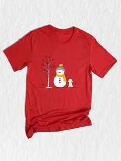 **Christmas Snowman And Dog Shirt - Celebrate the Holidays in Style!** Get ready to embrace the festive spirit with our delightful **Christmas Snowman And Dog Shirt**! This charming tee features an adorable snowman alongside a playful pup, making it the perfect addition to any dog lover's holiday wardrobe. Crafted from a soft, breathable cotton blend, this shirt promises comfort and style whether you're attending a holiday gathering, taking a winter stroll with your furry friend, or just enjoying cozy nights at home. Available in a range of sizes, from small to 3XL, our custom shirt ensures a perfect fit for everyone in the family! Our **Christmas Snowman And Dog Shirt** is not just a piece of clothing; it's a statement of joy and love for the season. The vibrant inks used in our unique de Plant Texture, Snowman Shirt, Tee Tree, Christmas Tree Shirt, Winter Shirts, Tree Shirt, Geometric Graphic, Holiday Wardrobe, Cute Snowman