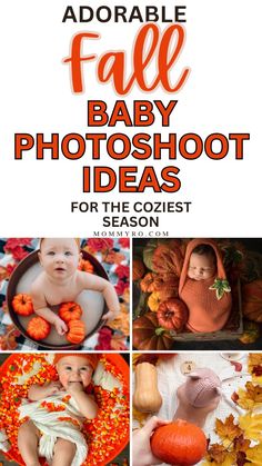 baby photoshoot ideas for the fall season