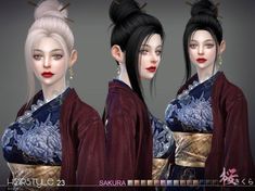 Sims4 Mod, Sims 4 Male, Ts4 Hair, Los Sims 4 Mods, Japan Dress, Alpha Cc, Sims Stories, Cc Sims4, Sims 4 Game Mods