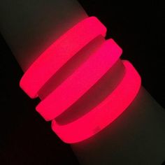 9 Inch Triple Wide Glow Bracelets/Wristbands - 25 pcs Per Pack - Party Glowz Glow Run, Neon Bracelets, Glow Bracelets, Bracelet Packaging, Dance Event, Neon Decor, Glow Effect, Charity Events, Glow Party