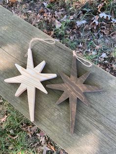 Christmas Star Wooden Tree Ornament Natural Handmade Gift - Heartfelt Giver Bethlehem Star, Wreath Centerpiece, Christmas Tree Star, Christmas Wood Crafts, Cnc Projects, Wooden Stars, Wood Christmas Ornaments, Wooden Christmas Ornaments, Wooden Christmas Trees