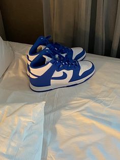 Nike Dunks High Dark Blue, Royal Blue Nike Shoes, Blue Dunks High, Dark Blue Nike Shoes, High Nike Dunks, Nike High Dunks, Nike Bleu, Blue Nike Dunks, High Top Dunks