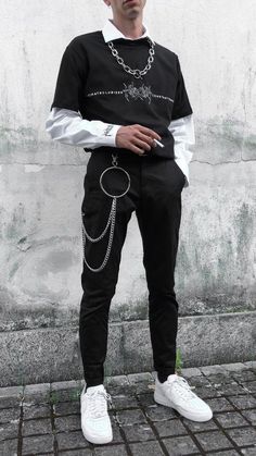 E Boy Style, E Boy Outfits, Men Hipster, Eboy Aesthetic, Aesthetic Grunge Outfit, Mens Trendy Outfits, E Boy, Streetwear Men, Streetwear Men Outfits