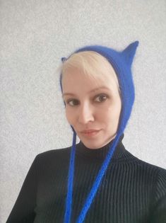 Trend of this season - cat hat. A unique hat with cat ears is a wonderful gift. Can be made for a couple (kid with mother or for a couple) It will fit perfectly your head and the cat ears will give a cuteness overload look. Sizes: Fits small to medium head 54-56 cm. Fits also for kids 52-54 cm. Care: Hand wash at max 30 degrees and dry flat. If you have any questions, I will be happy to help you Adjustable Cat Ears Beanie For Winter, Winter Adjustable Cat Ears Beanie, Fitted Winter Hat With Cat Ears, Adjustable Winter Beanie With Cat Ears, Winter Beanie With Adjustable Fit And Cat Ears, Casual One Size Hats With Ears, Adjustable Cat Ears Winter Hat, Winter Cat Ears Hat With Ears Detail, Trendy Cat Ears Winter Hat