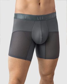 Stay active and comfortable in this boxer brief. It's made of ComfortTech, our extra soft microfiber. The ventilated power mesh keeps you cool and dry all day long. It's made of soft, cool fabric and has an ergonomically designed pouch for support. Confidence Boost, Stay Active, Keep Your Cool, Personal Shopper, Cool Fabric, Boxer Briefs, High Tech, Trekking, Labour Day