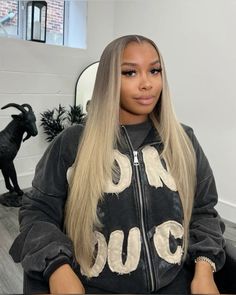 Ombre Ash Blonde, Human Hair Wigs Straight, Blonde Hair Types, 13x6 Lace Frontal Wig, Wigs Straight, Human Hair Wigs Blonde, Dyed Natural Hair, Ash Blonde Hair, Lace Front Human Hair