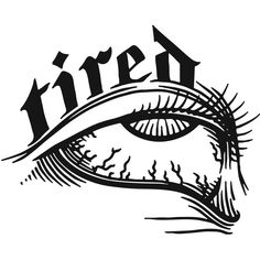 an eye with the word iris written on it's side and in black ink