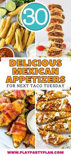 delicious mexican appetizers for next taco tuesday