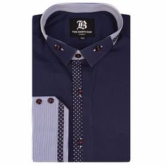 Men's Italian Style Slim Fit Navy shirt is available in long sleeves, button down collar and double button cuffs. It is made of 100% cotton, hence providing a luxurious and smooth feel while you are enjoying your time. Formal Shirt, Men Shirt Style, Navy Shirt, Clothes Horse, Formal Shirts, Button Down Collar, Italian Style, Button Downs, Shirt Style