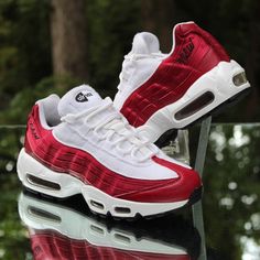 Shoes Are In Excellent Condition, Does Not Come With Box. 100% Authentic Guarantee. No Major Signs Of Wear. We Are The Creators Of All Images Presented. Images Show The Exact Condition Of The Item. Nike Air Max 95 Lx Nsw 2018 Release Women’s Size 7.5 Aa1103-601 Nike Air Max 95 Customized, Track Suits, Nike Air Max For Women, Nike Air Max 95, Cloth Fabric, Air Max 95, Terry Cloth, White Nikes, Air Max Sneakers