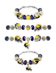 University of Michigan Wolverine Helmet Beads! www.belizadesign.com Wolverine Helmet, Michigan Pictures, Football Things, Jake Ryan