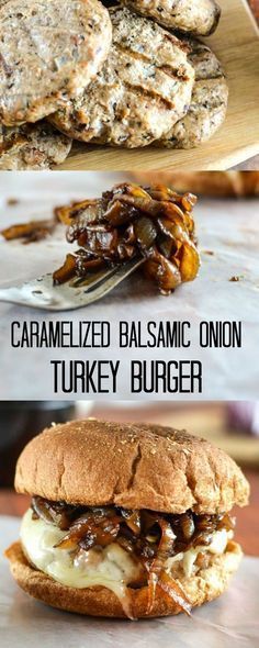 grilled balsamic onion turkey burgers are the perfect side dish for any meal